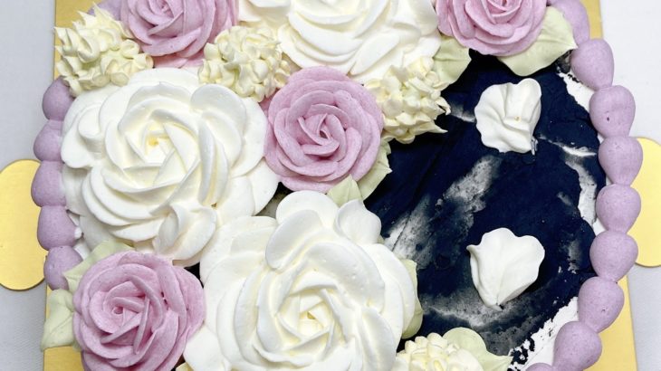 【穴場】大分県別府市：完全予約制のケーキ屋！クリームで作る繊細なフラワーケーキは思い出に残る一品