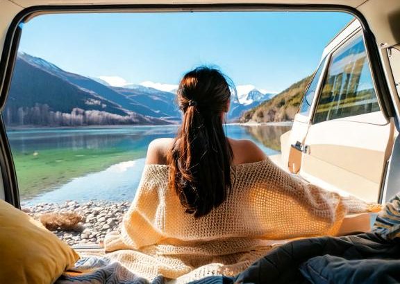 【アウトドアをやってみたい女子必見！】安全・楽ちん・おしゃれに楽しめるバンキャンプ！