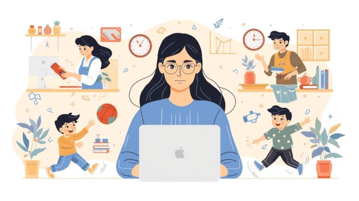 日本のワーキングマザーが直面する、仕事・家事・育児の“トリプルパンチ”と、負担を減らすテクニック【３選】