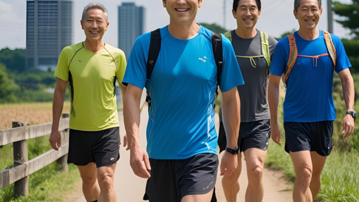 散歩が楽しくなる！40代男性の血圧・お腹まわりを変えるシューズ